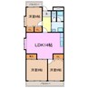 THE COMFORT 3LDKの間取り