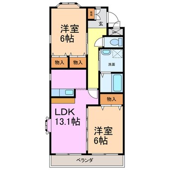 間取図 ミュートス神の倉Ⅱ