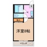 旭ビル　 1Kの間取り