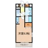 コーポSerori 1Rの間取り