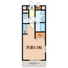 コーポSerori 1Rの間取り