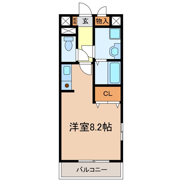 間取り図 コーポSerori