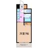 ブリーズⅢ 1Kの間取り
