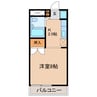 第一ビューハイツ兄山 1Rの間取り