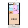 第二ビューハイツ兄山 1Kの間取り
