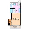 第一須賀ビル 1Kの間取り