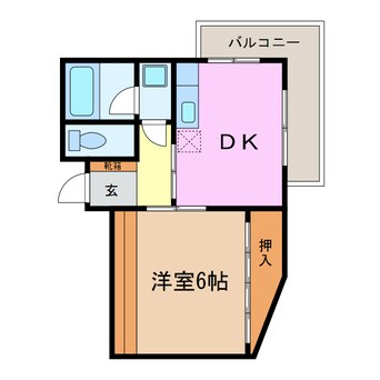 間取図 ユニーブル原央