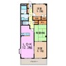 グローリア壱番館 3LDKの間取り
