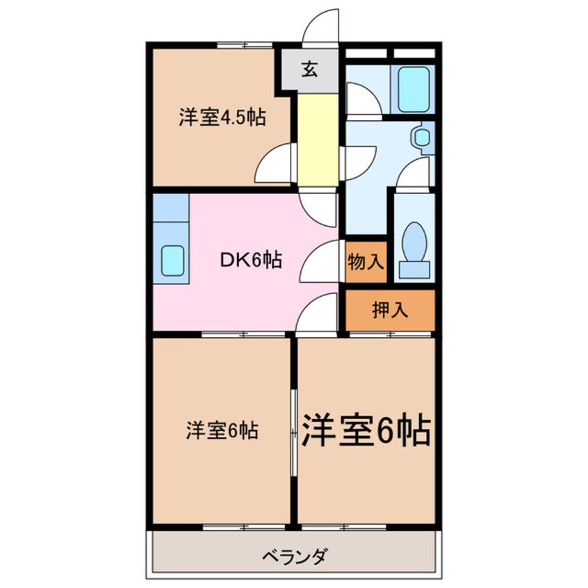間取図 オプティカル