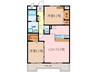 La･Fortuna 2LDKの間取り