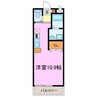 サニーフラット 1Rの間取り
