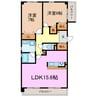 ドーン 2LDKの間取り
