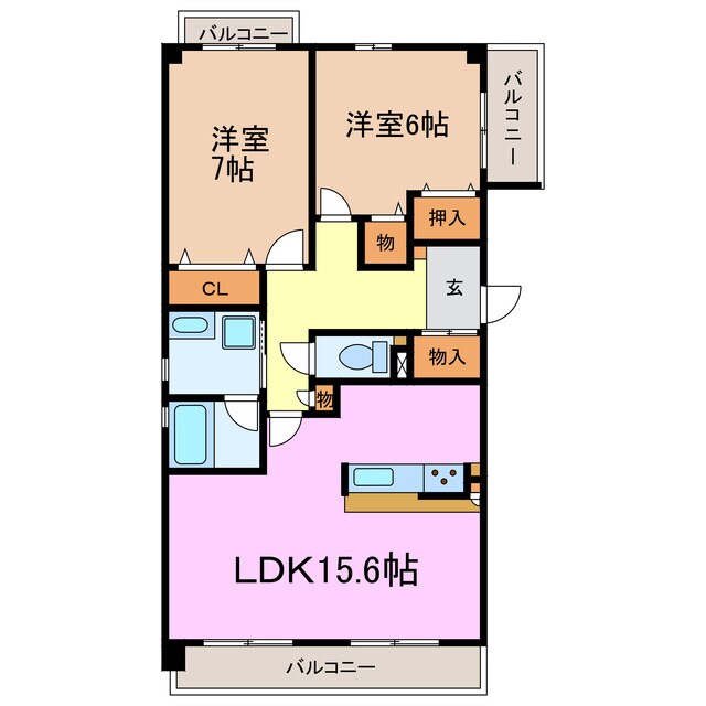 間取り図 ドーン
