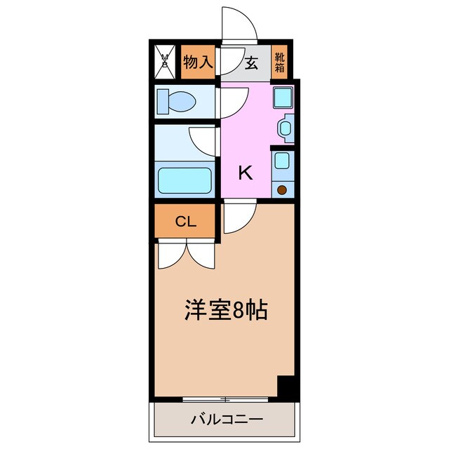 間取り図 ベル・ステージ竹の山Ⅰ