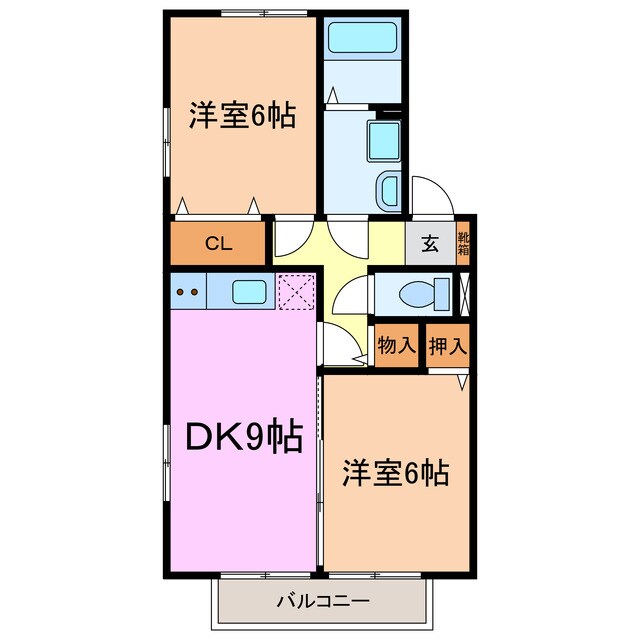 間取り図 アルモニコ　Ａ棟