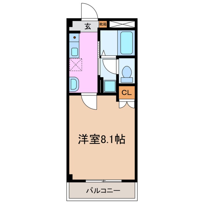 間取図 サリーレ中平