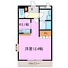 SK.Ⅰ 1Kの間取り