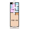 HANAYASHIKI 1Kの間取り