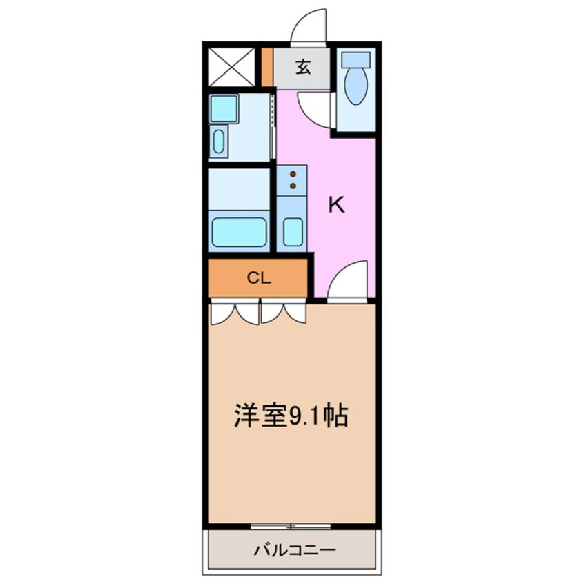 間取図 プロムナード