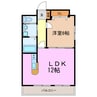 CALM HARA 1LDKの間取り