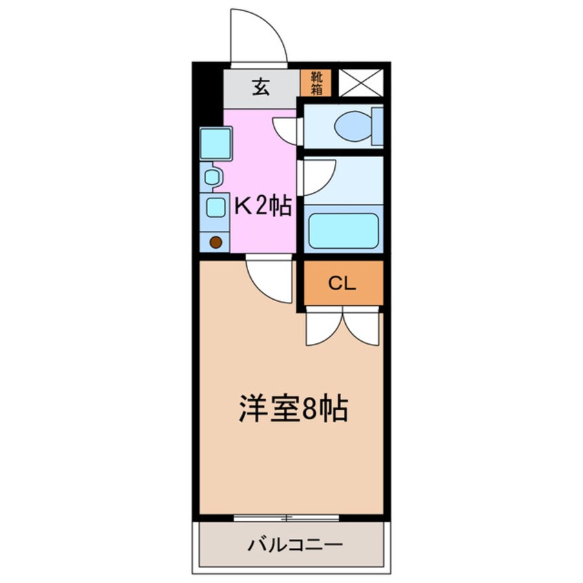 間取図 アミティエⅠ