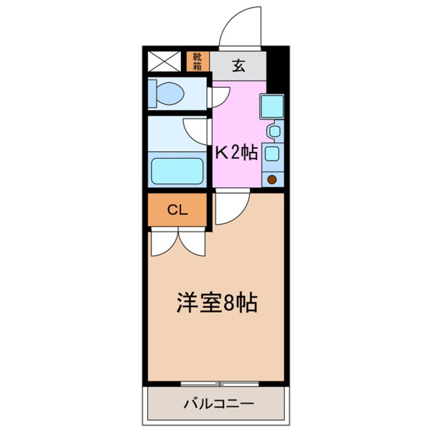 間取図 アミティエⅠ
