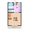 ベルアージュ 1Kの間取り
