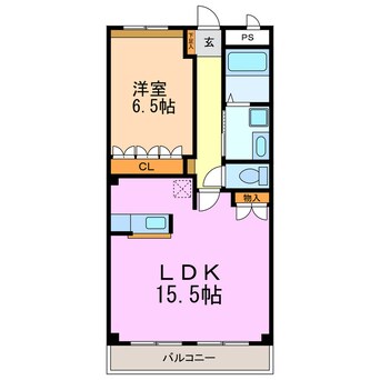 間取図 レインボーシティ･S