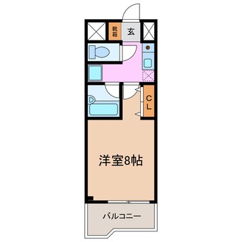 間取図 IB.はら