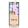 la vigne 1Kの間取り