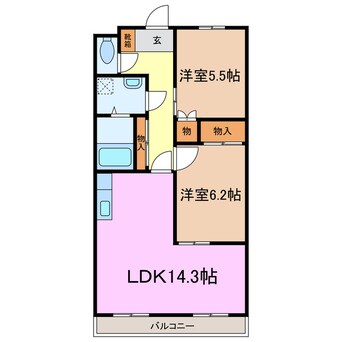 間取図 グレイススクエア