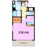 シティーライフ赤池Ⅱ 1Rの間取り