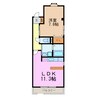 lumiere 1LDKの間取り