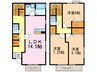 カーサ和合 3LDKの間取り
