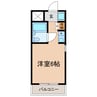 ハイツアサノB館 1Rの間取り