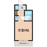 ハイツアサノB館 1Rの間取り