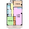 メゾンWith 2LDKの間取り