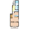 エアリーヒル 1Rの間取り