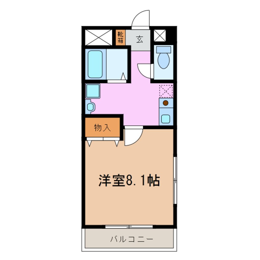 間取図 セレニール和合Ⅲ