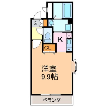 間取図 グラウィスＫ