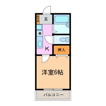 間取図 村瀬コーポ