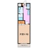 J-HOME 1Kの間取り