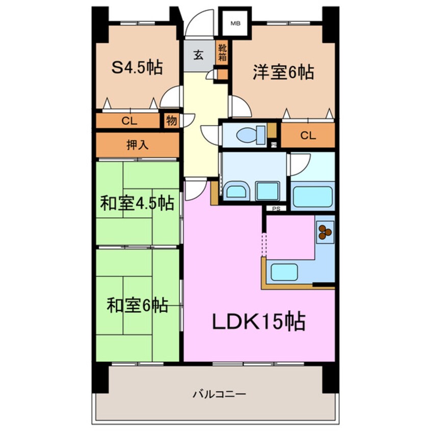 間取図 グランレイム赤池