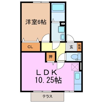 間取図 CLASS ONE Nisshin