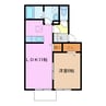 セジュール東郷 1LDKの間取り