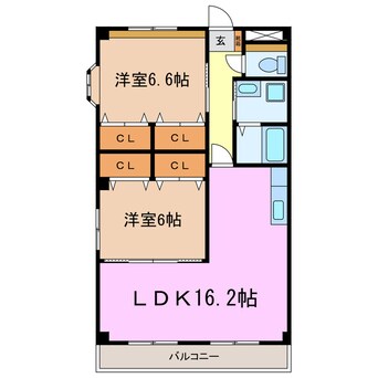間取図 コーディアル三好