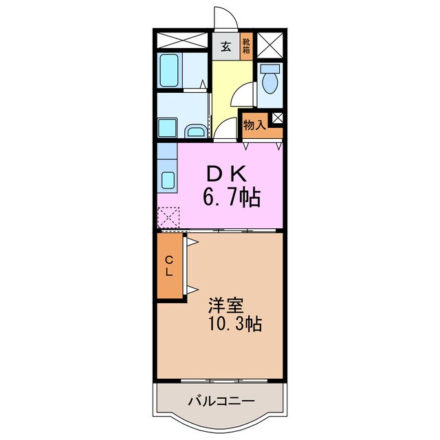 間取り図 M･HOUSE Ⅰ