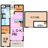 チアヒルズ 1LDKの間取り