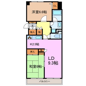 間取図 ロイヤルコンフォート日進