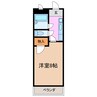 クールソレイユTOHRU 1Kの間取り